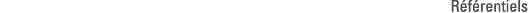 Référentiels